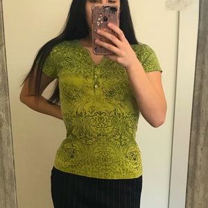 Style & Co Green Tee